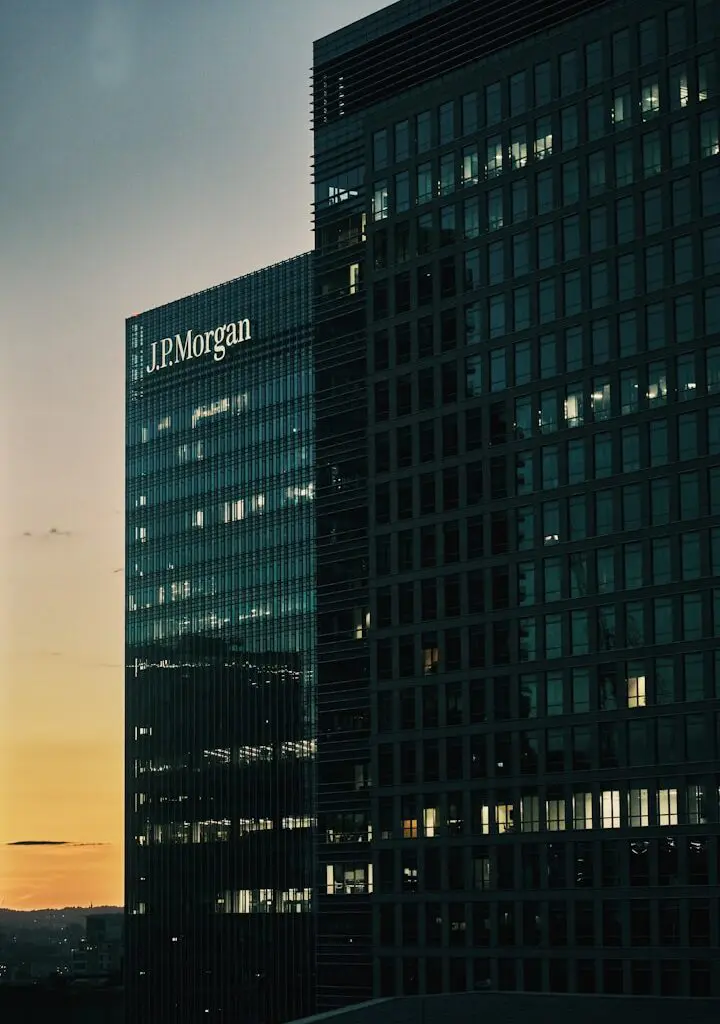 An office building of JPMorgan Chase.