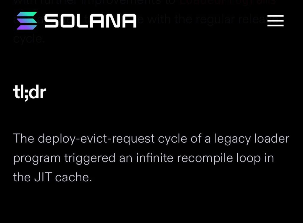 Source: <a href="https://solana.com/news/02-06-24-solana-mainnet-beta-outage-report">Solana</a>